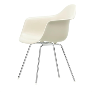 Silla de Comedor Vitra Eames Plastic DAX con Reposabrazos Pebble