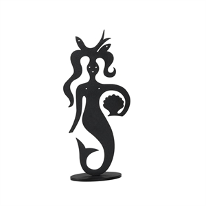 Vitra Silhouette Sirena Escultura Negro