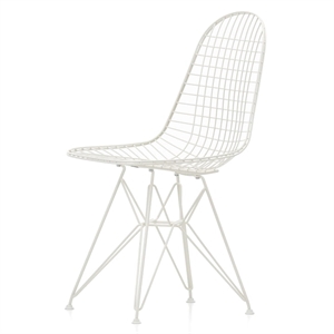 Silla de Comedor Vitra Wire DKR Blanco