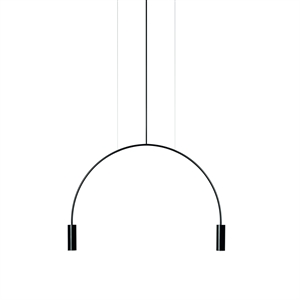 Estiluz Volta Lámpara Colgante Negro 2 Luces