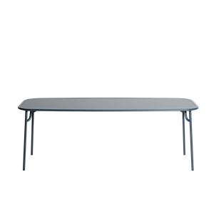 Petite Friture Mesa Rectangular WEEK-END 85x220 Gris Azul