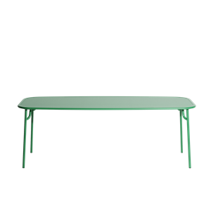 Petite Friture WEEK-END Mesa Rectangular 85x220 Verde Menta