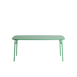 Petite Friture WEEK-END Mesa Rectangular 85x180 Verde Menta