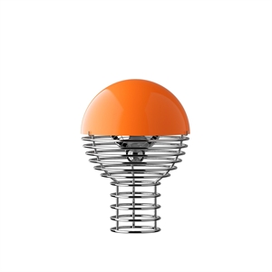 Lámpara Portátil de Alambre Verner Panton Naranja