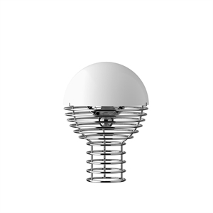 Lámpara Portátil de Alambre Verner Panton Blanco