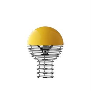 Lámpara Portátil de Alambre Verner Panton Amarillo